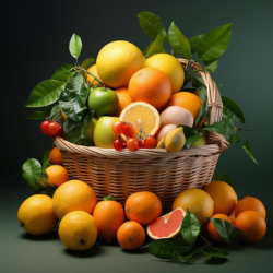 Juicy Citrus Fruit Baskets